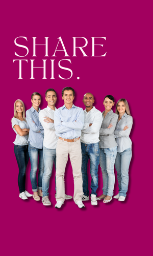 Share this - Group of people